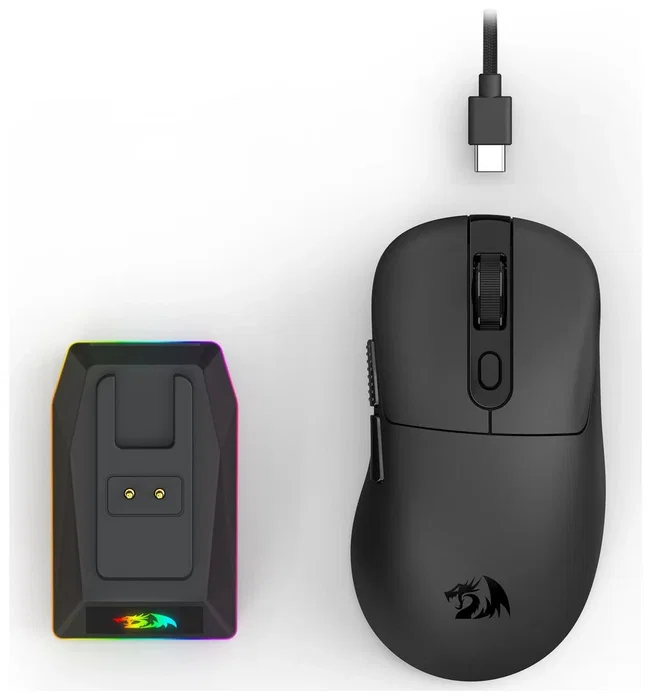 Redragon Ebony Ratón Gaming Inalámbrico 24000 dpi Negro Redragon Ebony Ratón Gaming Inalámbrico 24000 dpi Negro
