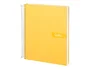 Liderpapel Cuaderno Espiral A5 Micro Crafty Tapa Forrada Amarillo 120h 90gr Cuadro 5mm