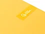 Liderpapel Cuaderno Espiral A5 Micro Crafty Tapa Forrada Amarillo 120h 90gr Cuadro 5mm