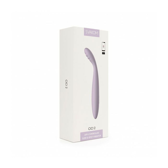 Vibrador Punto G Svakom Lila