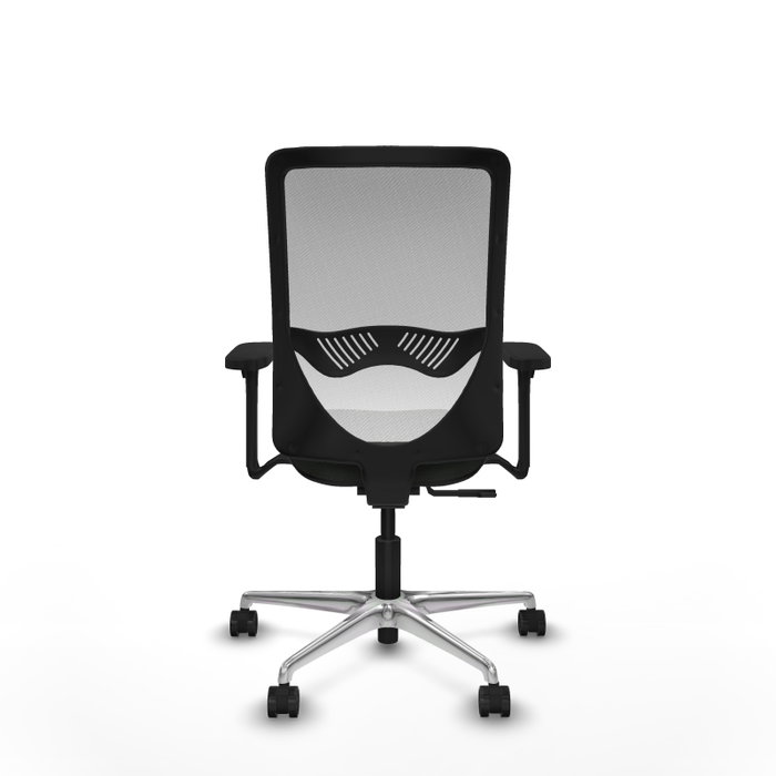 PIQUERAS Y CRESPO Silla de oficina Zulema con mecanismo Sincro, Negro y Blanco PIQUERAS Y CRESPO Silla de oficina Zulema con mecanismo Sincro, Negro y Blanco