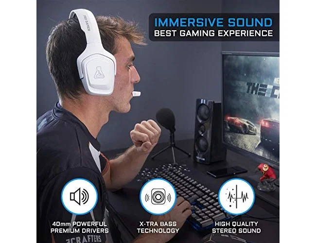 The G-Lab Korp Cobalt Auriculares Gaming Blanco The G-Lab Korp Cobalt Auriculares Gaming Blanco