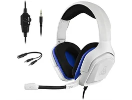 The G-Lab Auriculares Gaming KORP-Cobalt-W con Jack 3.5mm - Color Blanco