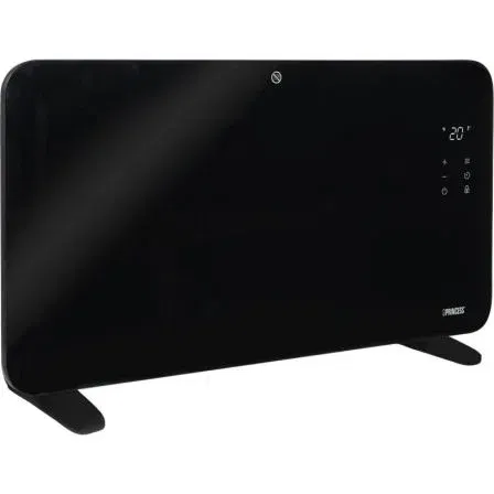 Princess Calefactor Panel de Cristal Inteligente 348415, 1500W, Wi-Fi, App Móvil, Termostato Electrónico, Diseño Moderno