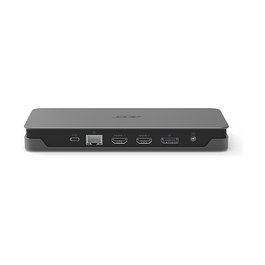 Acer GP.DCK11.01Q - Dock USB-C con HDMI, DisplayPort, Ethernet y Lector MicroSD - 3x USB-A, USB 3.2 Gen 2 - Color Negro