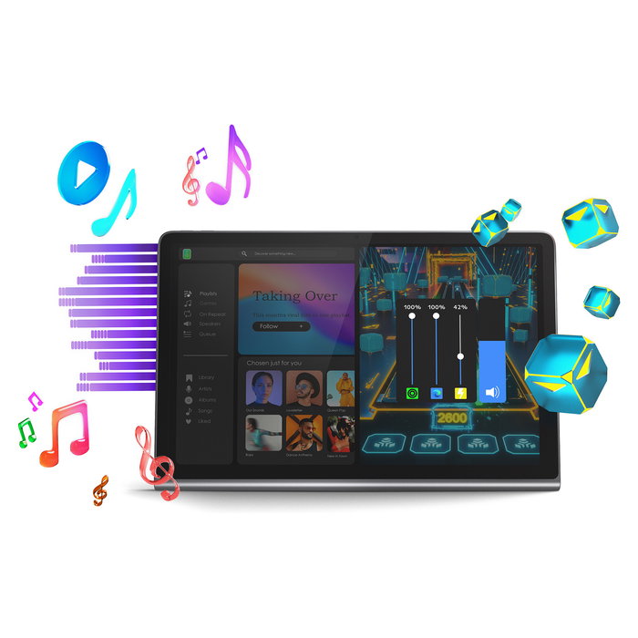 Lenovo Tab Plus 8GB 128GB Luna Grey Tableta