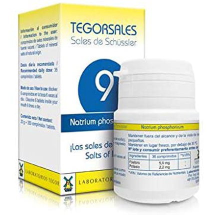TEGOR Natrium Phosphoricum Nº9 350 comprimidos