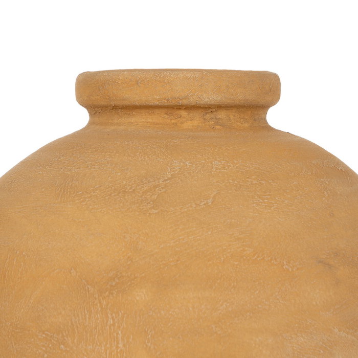Jarrón Vainilla Cerámica Decoración 32 X 32 X 60 cm