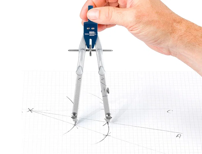 Liderpapel Minas Grafito 2 mm para Compás Tubo 3 Minas