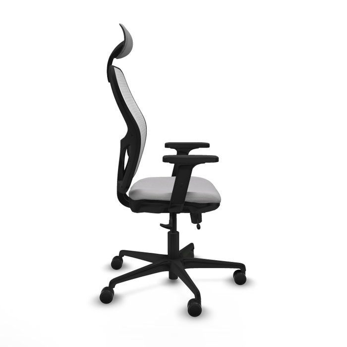 PIQUERAS Y CRESPO Silla de oficina Jorquera Gris claro y Blanco