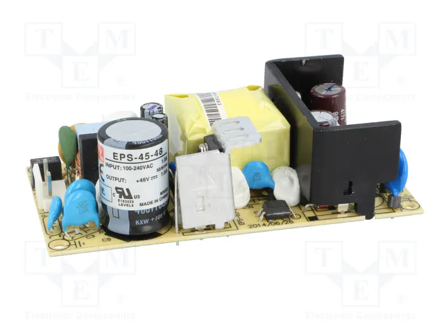 MEAN WELL EPS-45-48 Alimentador de impulso abierto 48W 48V DC