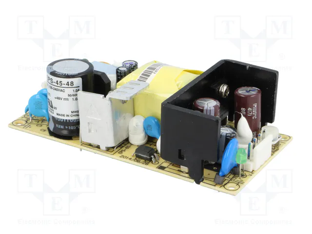 MEAN WELL EPS-45-48 Alimentador de impulso abierto 48W 48V DC