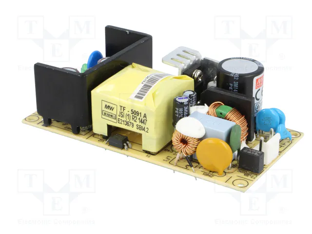MEAN WELL EPS-45-48 Alimentador de impulso abierto 48W 48V DC