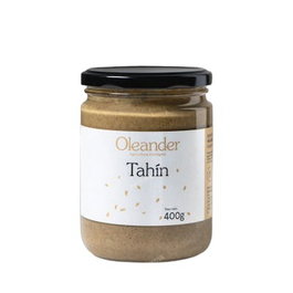 OLEANDER Tahin de Sésamo Tostado con Sal Bio, Vegan, Tarro de 400 g