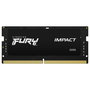 Kingston FURY Impact 16GB DDR5 6400MT/s SODIMM Laptop RAM Memory Module 1 x 16GB CL38 XMP 3.0 Negro (KF564S38IBK2-16)