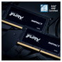 Kingston FURY Impact 16GB DDR5 6400MT/s SODIMM Laptop RAM Memory Module 1 x 16GB CL38 XMP 3.0 Negro (KF564S38IBK2-16)