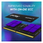 Kingston FURY Impact 16GB DDR5 6400MT/s SODIMM Laptop RAM Memory Module 1 x 16GB CL38 XMP 3.0 Negro (KF564S38IBK2-16)