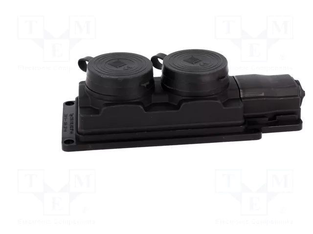 PAWBOL Conector de Alimentación AC Tomacorriente 2P+PE 16A 250VAC PAWBOL Conector de Alimentación AC Tomacorriente 2P+PE 16A 250VAC