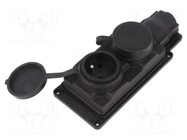 PAWBOL Conector de Alimentación AC Tomacorriente 2P+PE 16A 250VAC