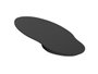 Natec NPF-2195 Alfombrilla y Reposamuñecas Ergonómico 2-en-1 Negro