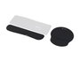 Natec NPF-2195 Alfombrilla y Reposamuñecas Ergonómico 2-en-1 Negro