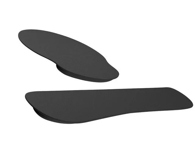 Natec Chipmunk 2-in-1 Pack de alfombrilla y reposamuñecas ergonómico acolchado Negro