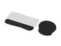 Natec Chipmunk 2-in-1 Pack de alfombrilla y reposamuñecas ergonómico acolchado Negro