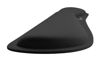 Natec Chipmunk 2-in-1 Pack de alfombrilla y reposamuñecas ergonómico acolchado Negro