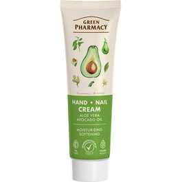 Green Pharmacy Crema de Manos y Uñas con Aloe y Aceite de Aguacate 100 ml