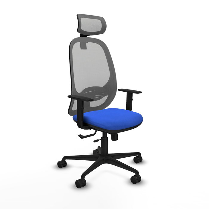 PIQUERAS Y CRESPO Silla de oficina Cilanco Azul y Gris PIQUERAS Y CRESPO Silla de oficina Cilanco Azul y Gris