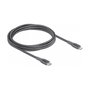 DeLOCK Cable de datos y carga USB Type-C a Lightning 2 m Gris MFi
