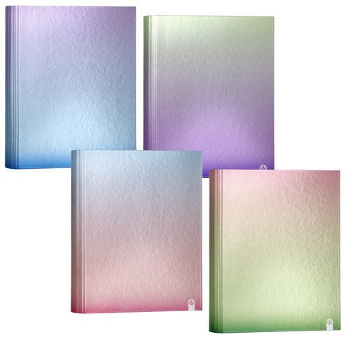 Carchivo Carpeta de Anillas Metalizada Gradient Surtida A4 Carchivo Carpeta de Anillas Metalizada Gradient Surtida A4