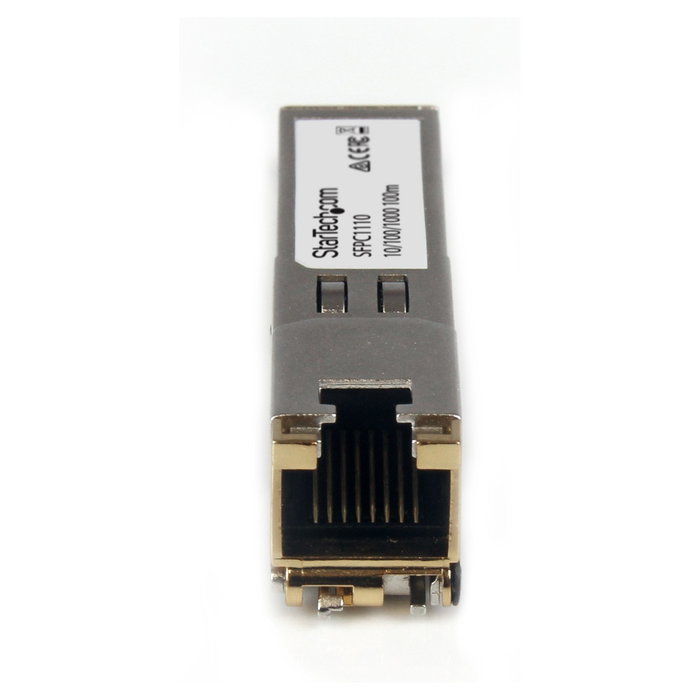 StarTech.com Módulo Transceptor SFP compatible con Cisco SFP-GE-T, 1000BASE-T, SFP a RJ45