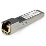 StarTech.com Módulo Transceptor SFP compatible con Cisco SFP-GE-T, 1000BASE-T, SFP a RJ45