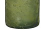 DKD Home Decor F643 Jarrón Cottage Verde Cristal Reciclado 18 x 75 x 18 cm