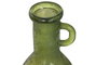 DKD Home Decor F643 Jarrón Cottage Verde Cristal Reciclado 18 x 75 x 18 cm