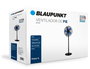 BLAUPUNKT Ventilador de Pie, Base Redonda, 5 Aspas, 45W de Potencia, Modelo Referencia PIE-BASE-REDONDA-5-ASPAS-45W
