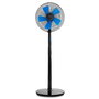 BLAUPUNKT Ventilador de Pie, Base Redonda, 5 Aspas, 45W de Potencia, Modelo Referencia PIE-BASE-REDONDA-5-ASPAS-45W