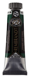 Rembrandt Pintura al Óleo Verde Cinabrio Oscuro 627 Tubo 15 ml