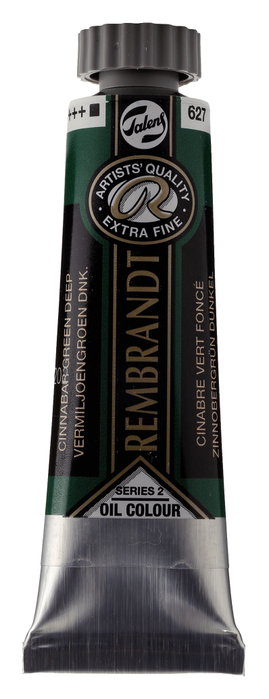 Rembrandt Pintura al Óleo Verde Cinabrio Oscuro 627 Tubo 15 ml Rembrandt Pintura al Óleo Verde Cinabrio Oscuro 627 Tubo 15 ml
