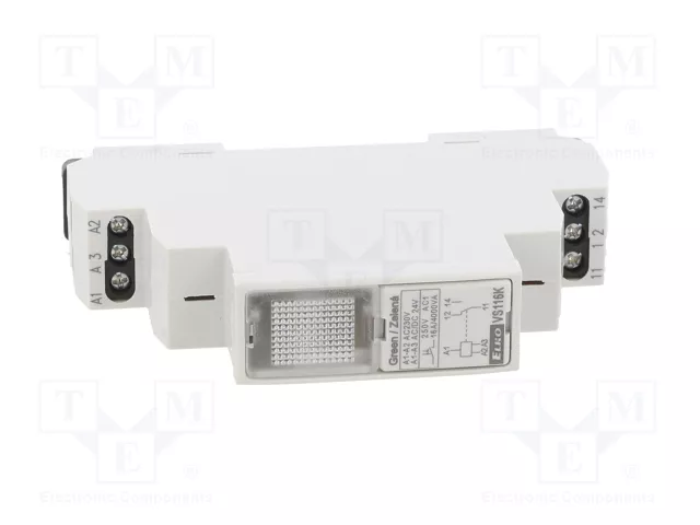 ELKO EP VS116K/G Relé de instalación monoestable SPDT 230V AC ELKO EP VS116K/G Relé de instalación monoestable SPDT 230V AC
