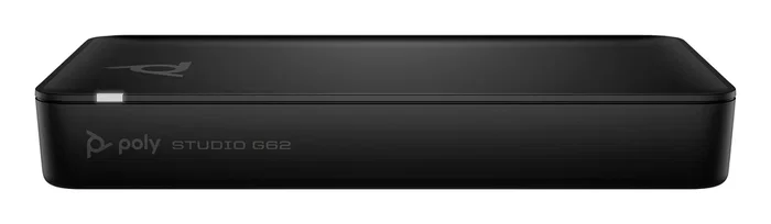 HP Poly Studio G62 Sistema de Videoconferencia para 10 Personas 4K Ultra HD, Con Kit de Montaje y Alimentación PoE+, Compatible TAA, Bluetooth 5.1, Negro