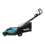 Makita DLM330RM Cortacésped manual a batería 18V, ancho corte 33 cm para 450 m2, altura 2-8 cm, bolsa 30L