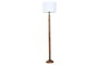 DKD Home Decor Lámpara de pie de Mango y Algodón Natural 35x35x152 cm