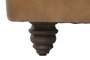 DKD Home Decor Sofá Chester 3 Plazas en Piel Camel