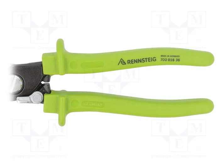 RENNSTEIG Tijeras de 170mm para cables de cobre y aluminio RENNSTEIG Tijeras de 170mm para cables de cobre y aluminio