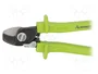 RENNSTEIG Tijeras de 170mm para cables de cobre y aluminio