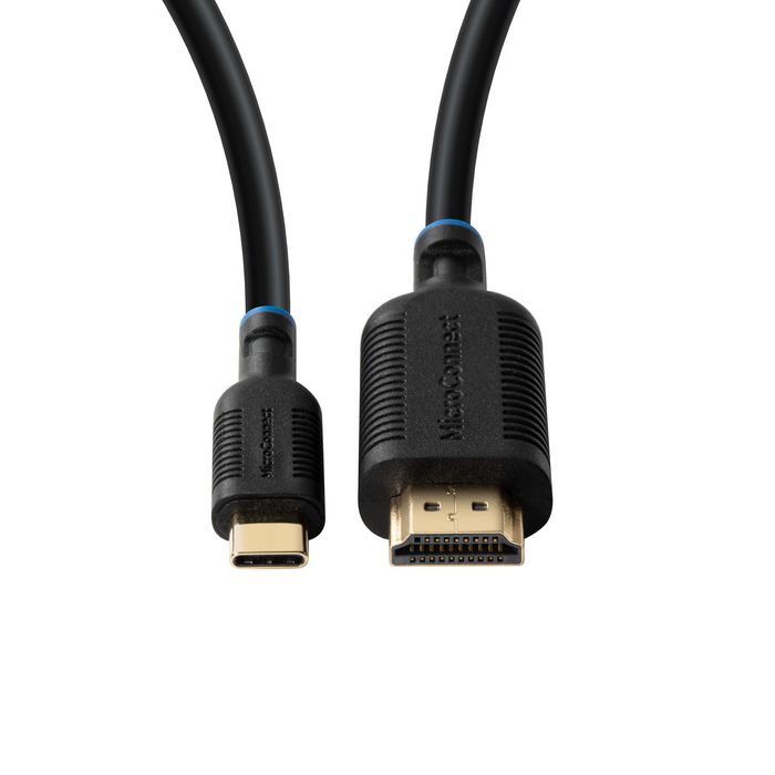 MicroConnect Cable USB-C a HDMI 5m 4K 60Hz HDR 18Gbps MicroConnect Cable USB-C a HDMI 5m 4K 60Hz HDR 18Gbps