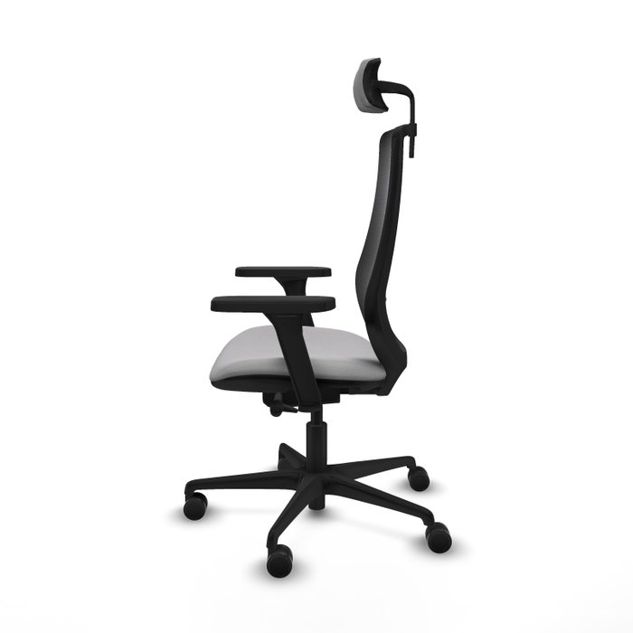 PIQUERAS Y CRESPO Silla de oficina Mardos Gris claro y Negro PIQUERAS Y CRESPO Silla de oficina Mardos Gris claro y Negro