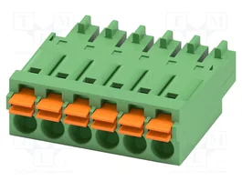 PHOENIX CONTACT FMC1.5/6-ST-3.5 Conector de bloque de bornas desmontable de 6 pines